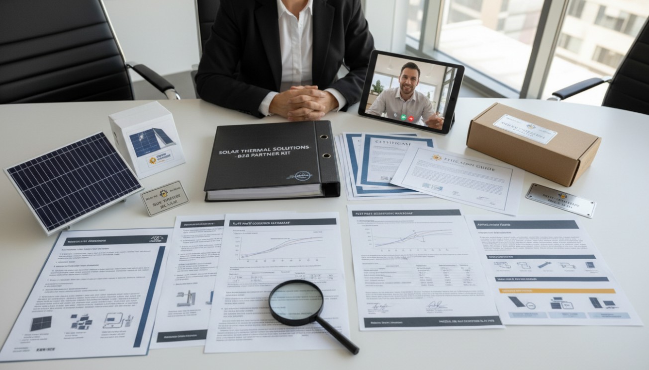 Flat Plate Solar Collector Certification Guide: How B2B Buyers Should Read Efficiency Data, Test Reports and Datasheets